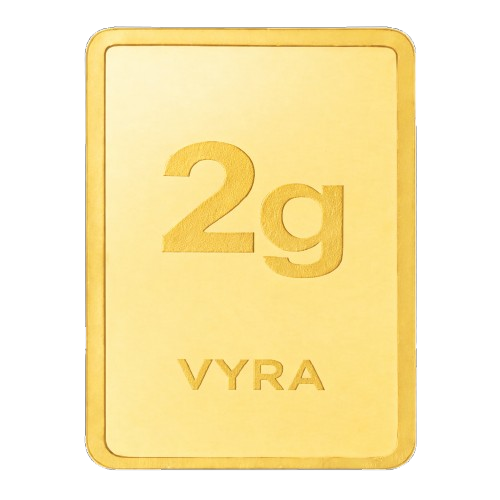 PG 2 Gram Gold Mint Bar 24k (99.9%)