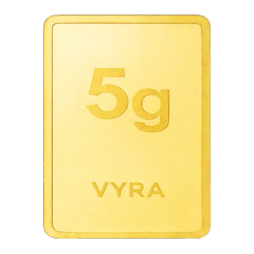 PG 5 Gram Gold Mint Bar 24k (99.9%)